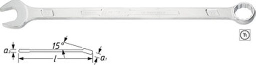 КЛЮЧ ГАЙКОВИЙ 24ММ ДОВГИЙ HAZET HAZET