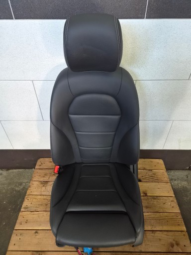 seat grzany pelna elektr.air black leather left MERCEDES GLC W253 AMG