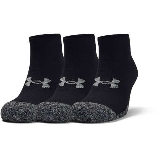 UNDER ARMOUR PONOŽKY HEATGEAR LOW CUT ČIERNE 47,5-50,5