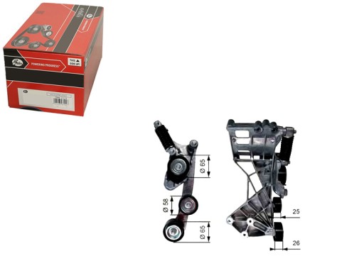 T39136 - ВЫХОД! - МНОГОКЛАССНЫЙ НАТЯЖИТЕЛЬ РЕМНЯ. БД ВХОД ВЫХОД