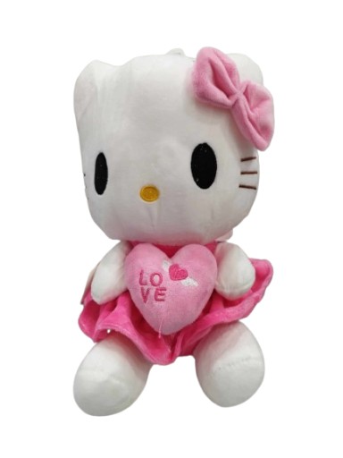 MASKOT PLYŠOVÝ HELLO KITTY - SANRIO- 30 CM - D840