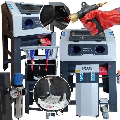 900L КАБІНА ПІСКОСТРУМИННА МАШИНА ПОЛЬСЬКИЙ ПРОДУКТ