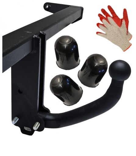 БУКСИРОВОЧНЫЙ КРЮК + КРЫШКИ + ПЕРЧАТКИ для FORD PUMA 2 II 2019 г. + HYBRID + ST-LINE