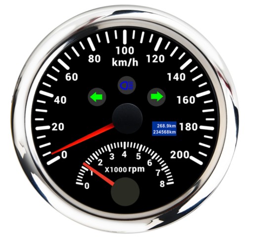 1618210326912 - 2in1 тахометр GPS спидометр 200kmh