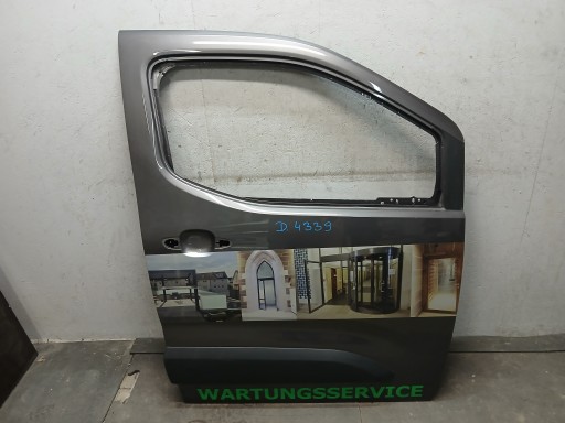 door front right CITROEN BERLINGO IV 4 OPEL COMBO E TOYOTA PROACE CITY
