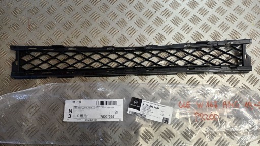 Grille Pare choc Avant Moyen MERCEDES GLE W167 2019R->