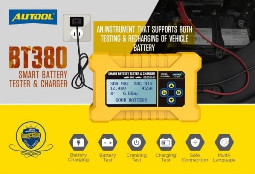 Тестер и выпрямитель зарядное устройство для 12V батареи