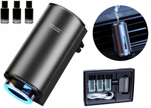 ПРЕМИУМ НАБОР SMART START ОСВЕЖИТЕЛЬ АВТОМОБИЛЯ ДИФФУЗОР USB + 3 МАСЛА