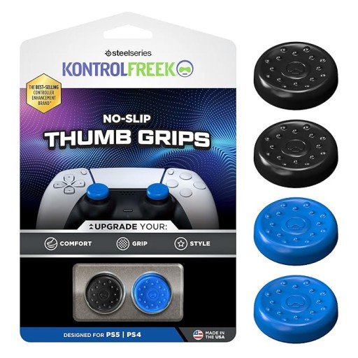 💰 HIT CENOWY PS5! KontrolFreek No-Slip Thumbgrip (4 szt.) – Oszczędź 10 zł! Lepsza Precyzja!