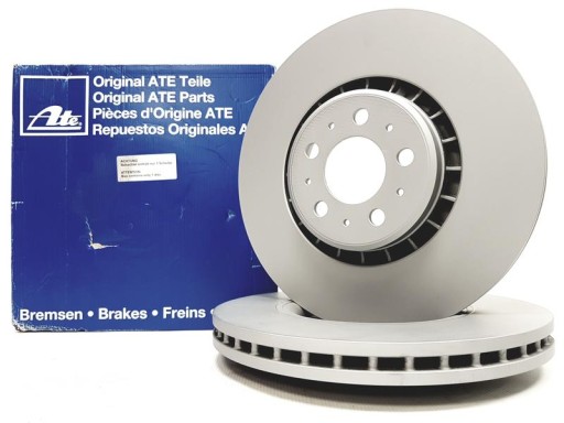 24.0130-0116.1 - ATE ПЕРЕДНІ ГАЛЬМІВНІ ДИСКИ VOLVO XC 90 336MM HIT