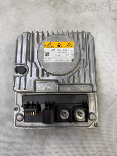 Преобразователь модуля vw audi 48 в 5wa959663 4k0959663