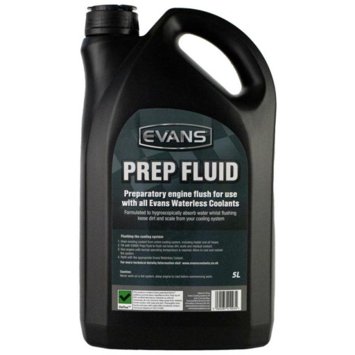 Evans prep fluid 5l - промывочное средство для системы охлаждения