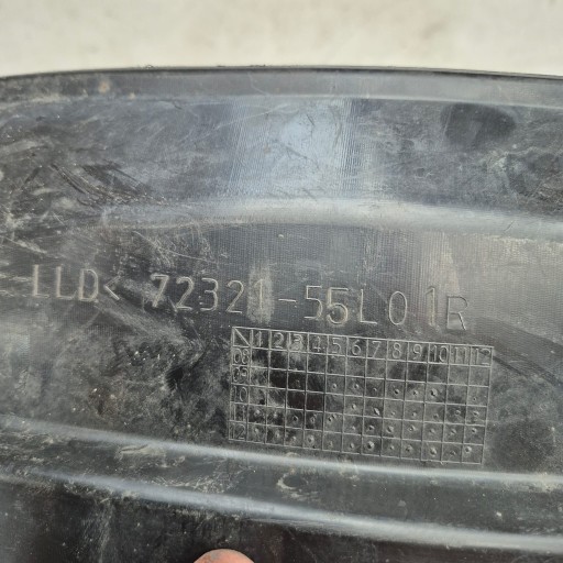 SUZUKI SX4 06-14 mudguard front front right