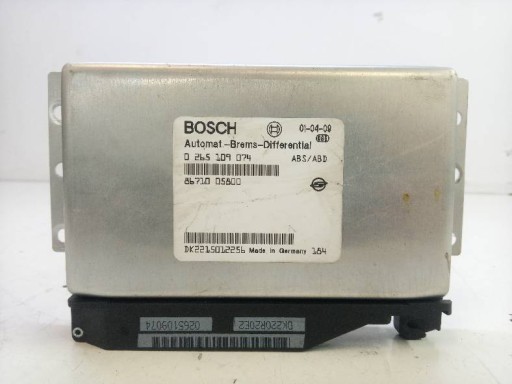 Модуль ABS ABD 0265109074 SsangYong Musso і