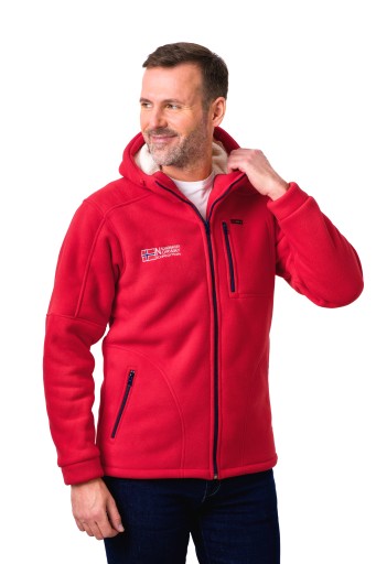 PÁNSKY POLAR - BARÁNOK - S KAPUCNE - 450g/m2 - 2XL