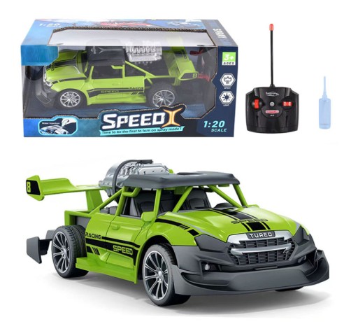 АВТОМОБІЛЬ НА ДИСТАНЦІЙНОМУ КЕРУВАННІ CAR LED ДИМ НА ПУЛЬТІ