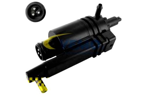 V10-08-0207/VEM - VEMO НАСОС ОМИВАЧА ПЕРЕДНІЙ / ЗАДНІЙ (12V, СКЛО) AU