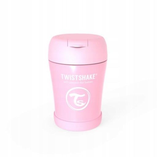 Обідній термос Twistshake 0,35 л, рожевий