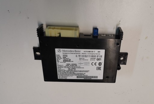 2018R. - Mercedes w205 300c cabrio 2018 usa a2139003917 модуль панелі управління