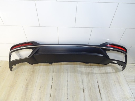 Спойлер заднего бампера audi a4 b9 8w lift 2019-2024r 8w0807521aa