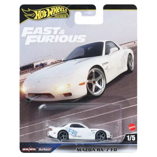 ミニカー Hotwheels FAST& FURIOUS MAZDA RX-7 Hot Wheels Premium MAZDA RX-7 FD FAST&FURIOUS