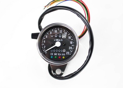 MOT58-02512 - СПІДОМЕТР З ЧОРНИМ ЦИФЕРБЛАТОМ ДО 220 КМ / ГОД