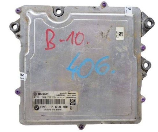 Bmw 1 e90 335i контролер ecu контролер двигуна 7619981