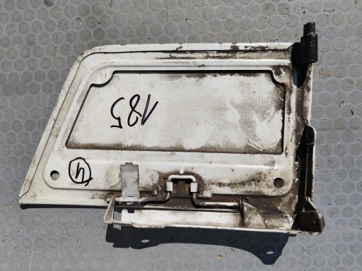 VW T5 dvierka plech Kryt nádrže Paliva BIALA