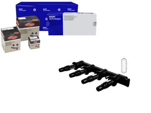 CE01841-12B1 - Катушка зажигания delphi 1208098 555844o4 55584745 1