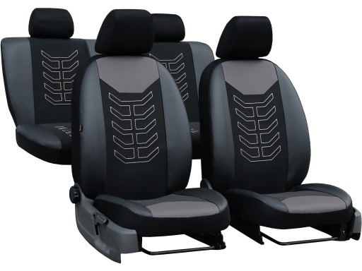 ЧЕХОЛЫ ТОЛСТЫЕ С ВЫШИВКОЙ НА АВТОКРЕСЛА для Ford Transit Connect II 5м