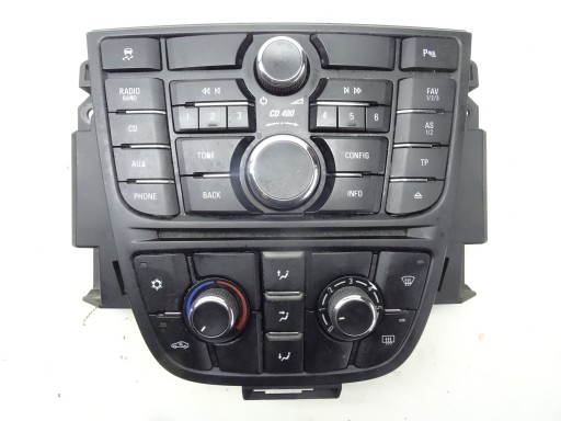 13346050 13346092 OPEL ASTRA J ПАНЕЛЬ РАДІО КЛИМИ
