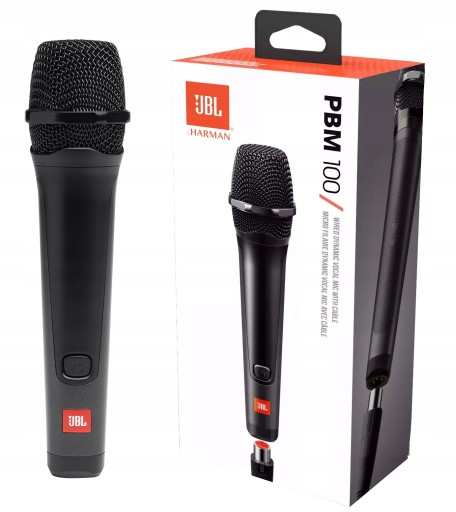 JBL PBM100 Wired Microphone  Micro filaire Dynamic Vocal Mic avec