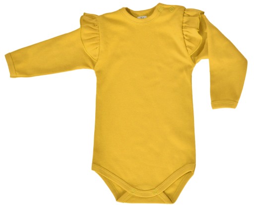 Створіть бавовняне боді з довгим рукавом, розмір 86, застібається на кнопку