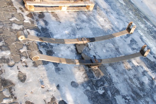 Iveco eurocargo 02-15 передняя рессора 1 лист