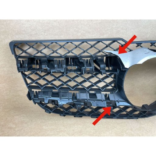 front PREKLADgrill of a bumper front MERCEDES GLK LIFT X204 W204 2012-2015 A20488029