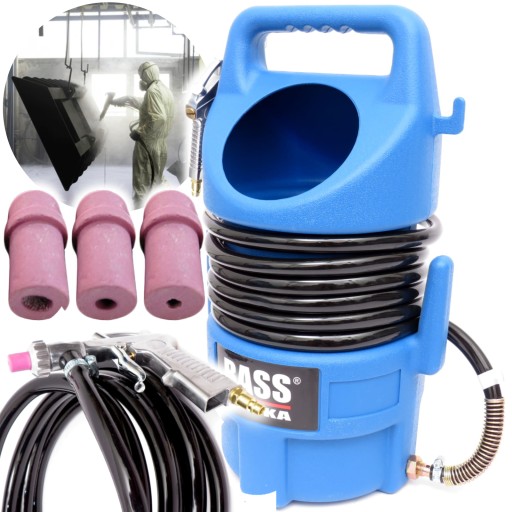 BASS ПОЛЬША ПОРТАТИВНАЯ ПНЕВМАТИЧЕСКАЯ ПЕСОЧНАЯ МАШИНА 10Л