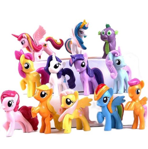 5-6CM FIGÚRKY MY LITTLE PONY HASBRO 12 ks