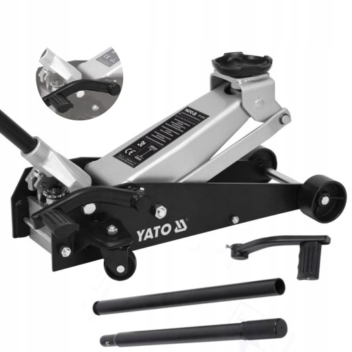 YATO CAR LIFT FROG 3T БЫСТРАЯ ПЕДАЛЬ