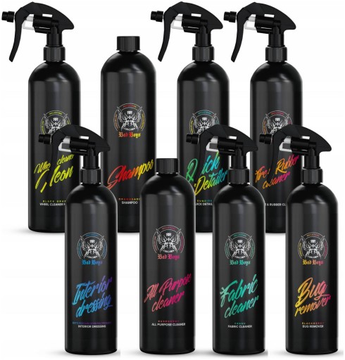 Мега набор автомобильной косметики RR Customs RRC Bad Boys в подарок