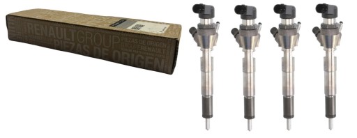 A2C59507596 - 4 x впорскування RENAULT 1.5 dCi 166006212R 166006526R