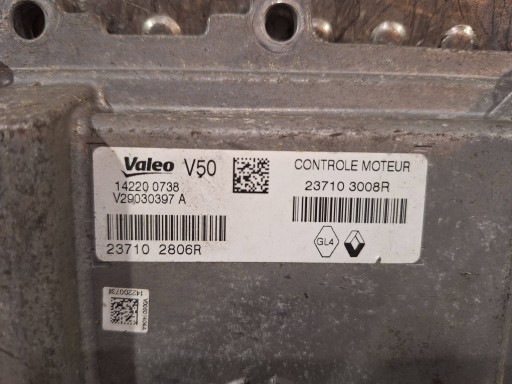 control unit of the engine computer 237103008R 237102806R V29030397A Dacia 0.9 TCE