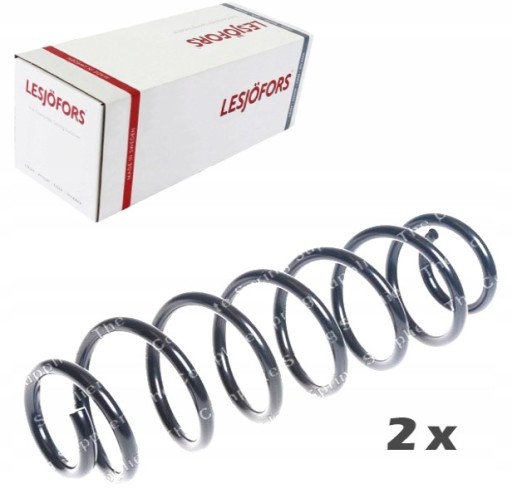 4204295 - Пружины подвески 2 шт, задние 2 шт на seat leon 1.4 2.0