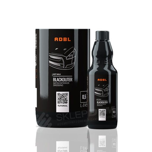 Adbl Blackouter 1L відновлення зовнішніх пластиків.