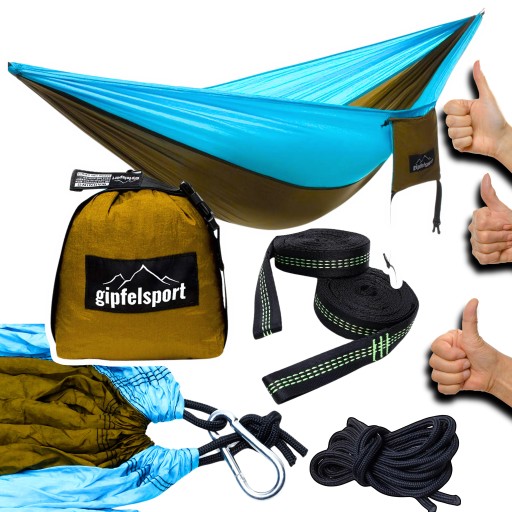 Hamak Turystyczny Ultralekki Gipfelsport 250 kg