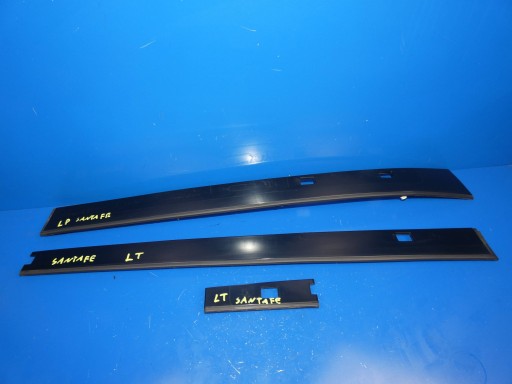 Hyundai Santa Fe III 2012- moulding roof left KOMPLET - PANORAMA