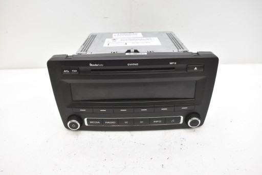 RADIO radio CD MP3 MEDIA 1Z0035161G SKODA OCTAVIA 2 II LIFT 08-13