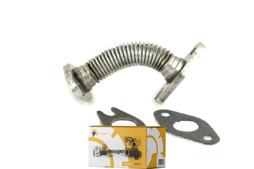 014.100.0004 - FIAT DOBLO 09 МАСЛЯНА ТРУБА + ВИХІД ТУРБОКОМПРЕСОРА