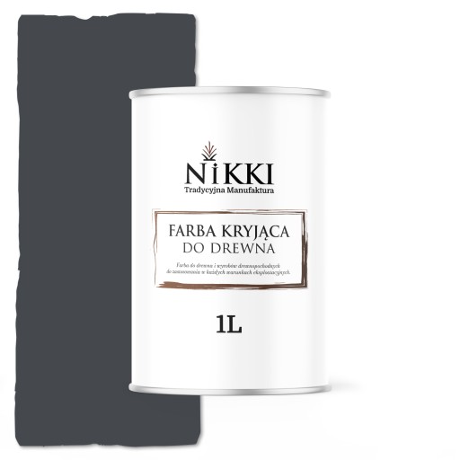 FAKRÓL FEDŐ FA FESTÉK AJTÓ FELÚJÍTÁSHOZ GRAFIT SZÍN RAL7024 MATT 1L ...