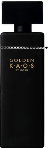 gosh cosmetics golden k.a.o.s. for men woda toaletowa 50 ml  tester 
