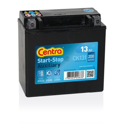 Аккумуляторные центры Auxiliary CK131 12V 13AH / 200A